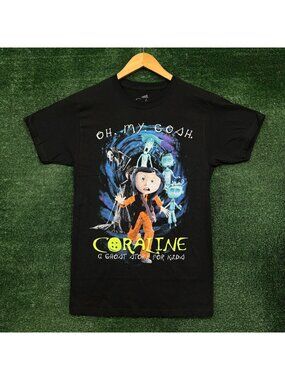 Coraline A Ghost Story for Kids Tunnel T-Shirt Size Small